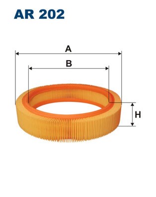 FILTRAS ORO FILTRON AR202 