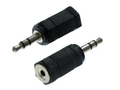 Adapter mini Jack M 3.5mm - mikro jack F do 2.5mm