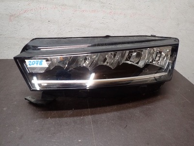 Лампа перед левая skoda octavia iv 4 full led фото №1