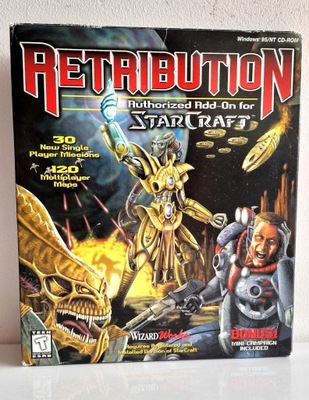 starcraft retribution PC big box