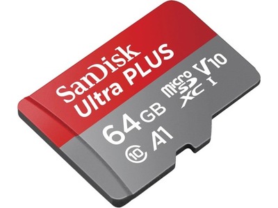 Karta pamięci SanDisk Ultra PLUS 64GB A1 U1 V10