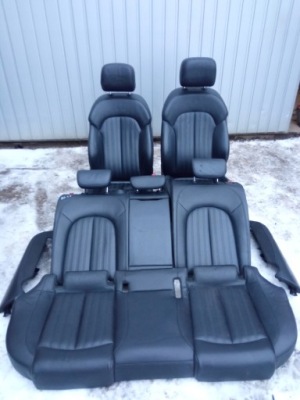 Audi a6 c7 lift сидіння передні заднє сидіння sedan s-line фото №1