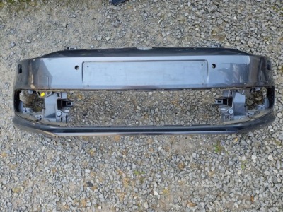 Бампер передній vw polo v lift 2014r- 2017r 6c0 фото №1