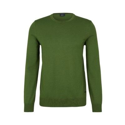 JOOP! - Sweter Denny z wełny Merino w kolorze zielonym L