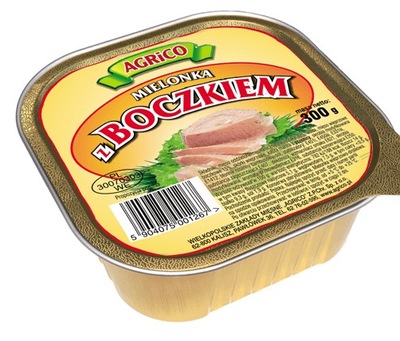 Mielonka z boczkiem Agrico 300g