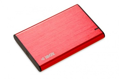 OBUDOWA DYSKU I-BOX HD-05 ZEW 2,5” USB 3.1 RED