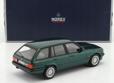 Model kolekcjonerski BMW 325i E30 Touring 1990 Green Norev skala 1:18