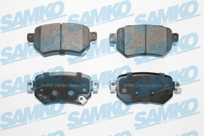 КОЛОДКИ ТОРМОЗНЫЕ SAMKO 5SP2109