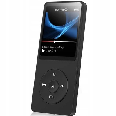 Odtwarzacz MP3 MP4 Radio Dyktafon Czytnik SD 16GB