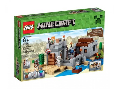 LEGO Minecraft 21121 Pustynne stanowisko