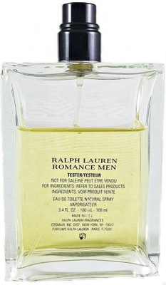 RALPH LAUREN ROMANCE MEN 100 ML EDT 75 % FULL UNIKAT