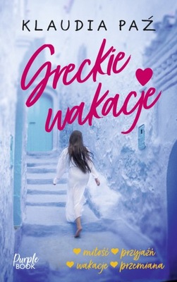 Greckie wakacje Klaudia Paź Purple Book