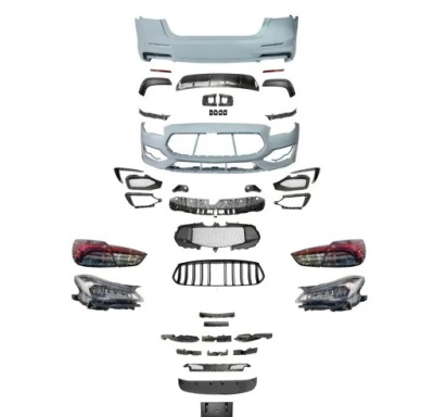 Maserati quattroporte gts trofeo бампер + лампи + пороги 2013-2023 фото №1