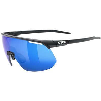 OKULARY UVEX PACE ONE Black Matt / Mirror Blue