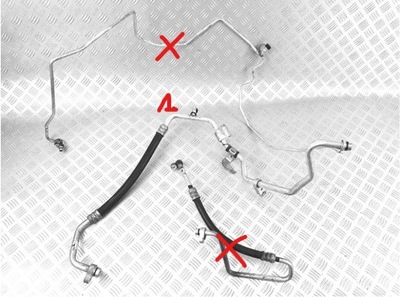 Micra k13 1.2 dig-s трубка шланг кондиционера фото №1