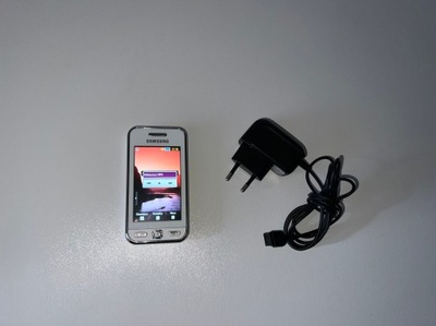 Telefon Samsung Avila GT-S5230 white ładowarka