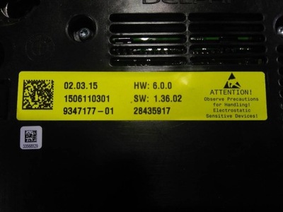 Лампа стельовий bmw x3 f25 9347177-01 фото №1