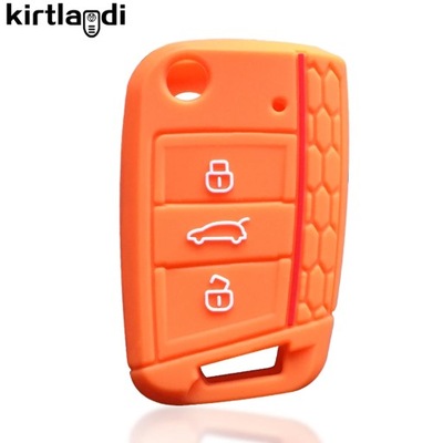 SHRY KEY CASE COVER FOR SKODA KODIAQ OCTAVIA RAPID FABIA KAROQ FOR VW PASSA  