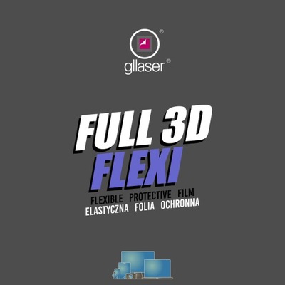 Folia ochronna FULL 3D Flexi Garmin Vivoactive 4s