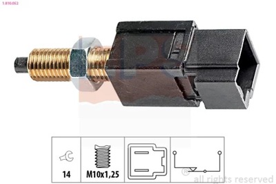 CONMUTADOR DE LUZ LUZ DE FRENADO NISSAN 1-810-052  