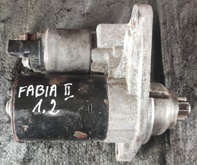 Skoda fabia ii 1.2 60 km стартер 02t911023g фото №1