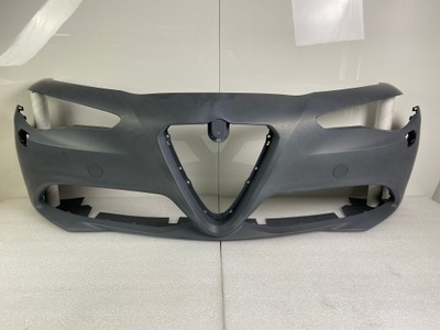 Бампер передний alfa romeo giulia омыватель фото №1