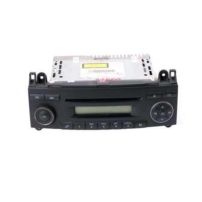 MERCEDES SPRINTER W906 RADIO GROTUVAS SU RADIJO IMTUVU CD A9068201186 