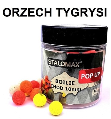 Stalomax Kulki Pop-Up 10mm Orzech Tygrysi