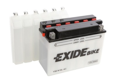 BATERÍA EXIDE Y50-N18L-A3 12V 20AH 260A  