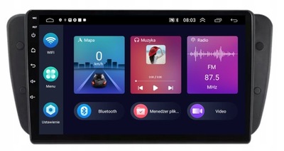RADIO GPS ANDROID NAVEGACIÓN BT SEAT IBIZA 6J  