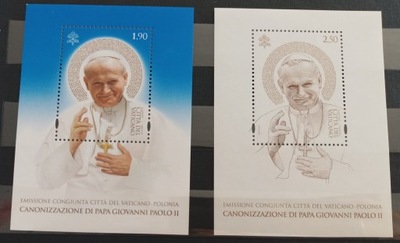 Bloki Mi 223, 224 Wydanie wspólne Watykan