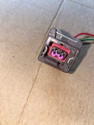 Штекер колодка соединитель 2 контакты штекер citroen peugeot фото №1