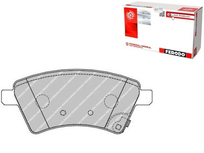 Ferodo fdb1875 набір гальмівних колодок гальмівних, гальма дискові фото №1