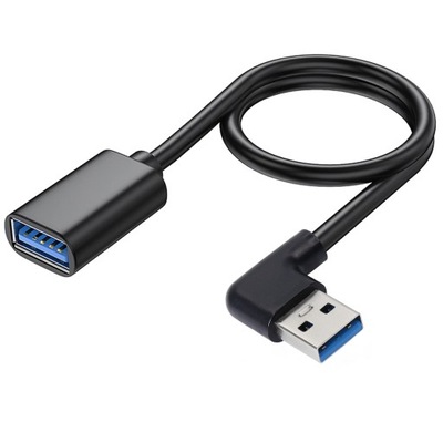 Przedłużacz GELRHONR USB 3.0, 90 stopni USB3.0 1 m