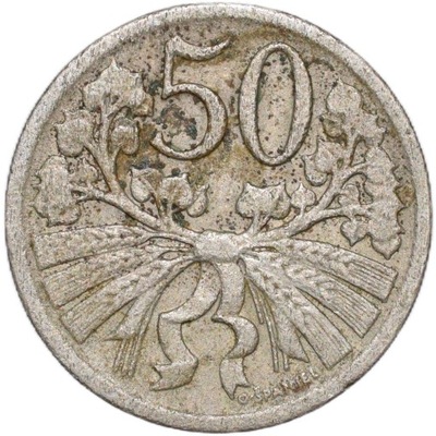Czechosłowacja 50 halerzy 1925
