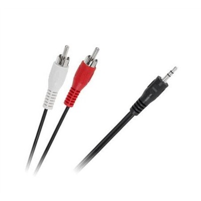 Kabel JACK 3.5 - 2 x RCA Chinch 5m