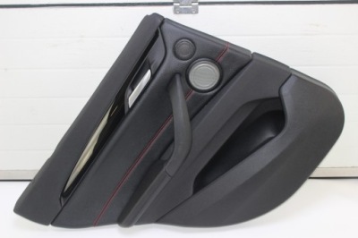 Bmw f48 x1 обшивка двері лівий задній задній czarna шкіра dakota амбiєнтне light фото №1