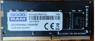 Pamięć RAM DDR4 Goodram 8 GB 2400