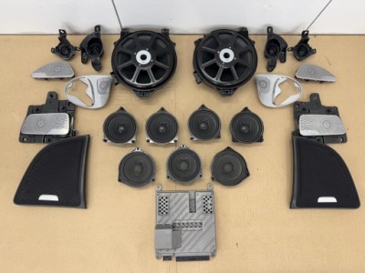 Mercedes w217 аудіосистема burmester комплект фото №1