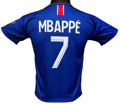 Koszulka piłkarska Mbappe nr 7 klubowa : rozmiar S