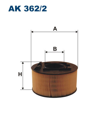 FILTRO AIRE FILTRON AK362/2 AK3622  