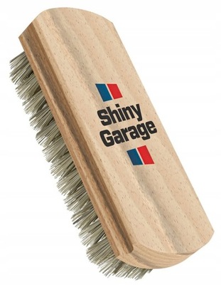 SHINY GARAGE - LEATHER BRUSH - SZCZOTKA DO TAPICERKI SKÓRZANEJ