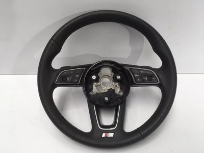 AUDI Q2 81A 2019 STEERING WHEEL S-LINE LEATHER BLADES  