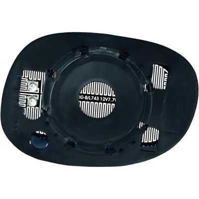 Скло дзеркало do citroen c2 03-08 фото №1