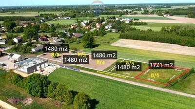 Działka, Jakubów, Jakubów (gm.), 1480 m²