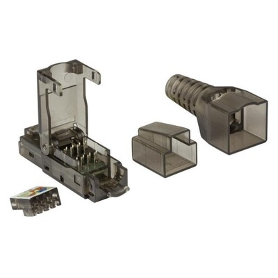 Wtyk RJ45 kat.6A UTP LogiLink MP0045 pozłacane