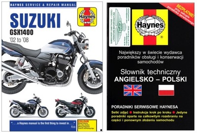 SUZUKI GSX1400 (2002-2008) MANUAL REPARACIÓN HAYNES +GRATIS 24H  