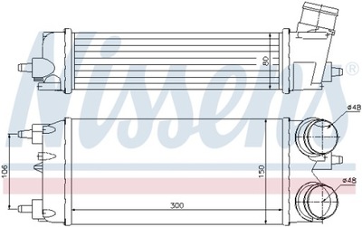 Intercooler NISSENS NIS 96553