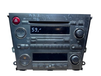 Радіопрогравач радіо subaru legacy iv outback 3 86201-ag300 фото №1