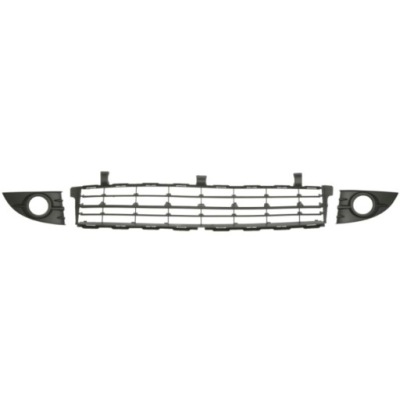 Renault scenic ii 06-09 решітка w бампері ліва права середина комплект перед фото №1